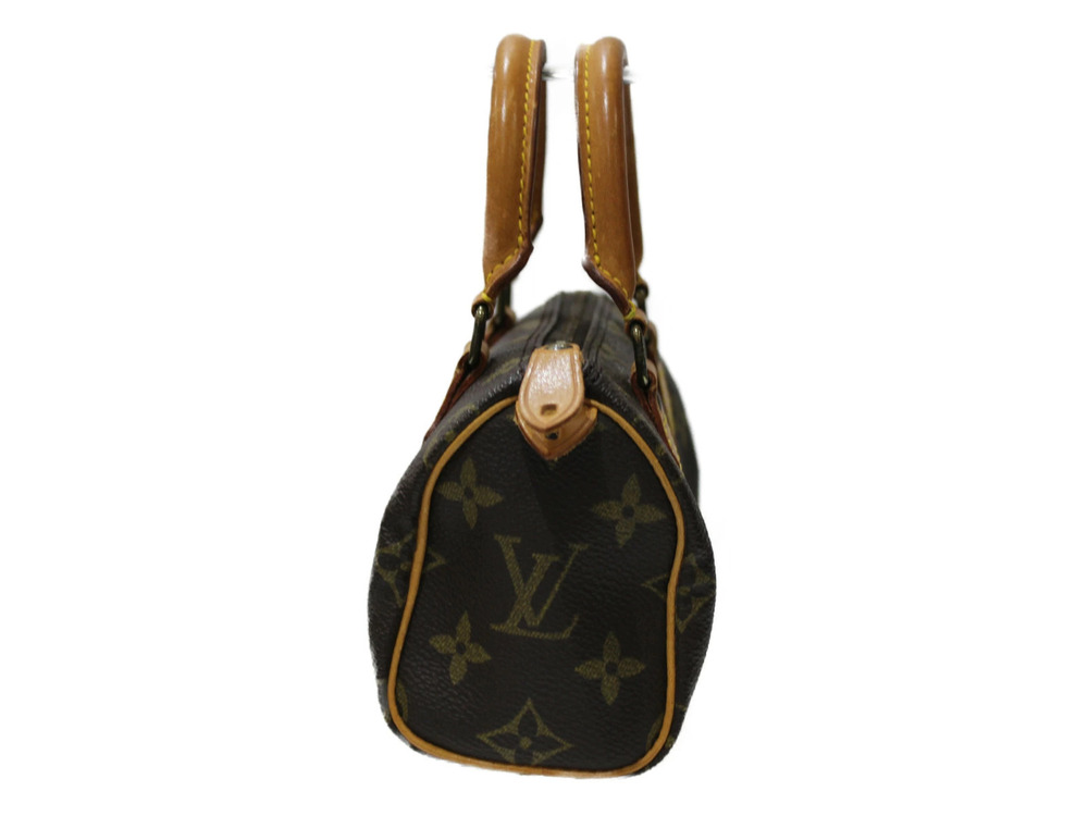 Louis Vuitton 2way Monogram Speedy Shoulder Bag Brown